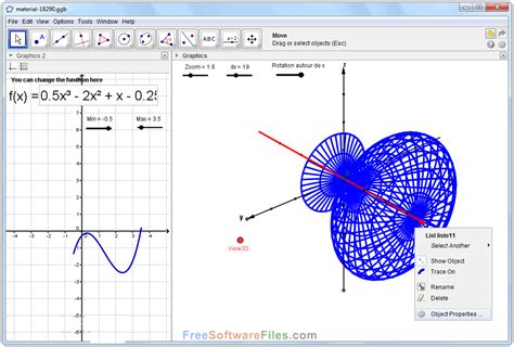 Complimentary download of Portable Geogebra 6.